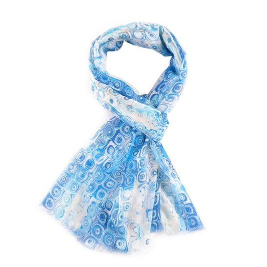Picasso Scarf In Blue