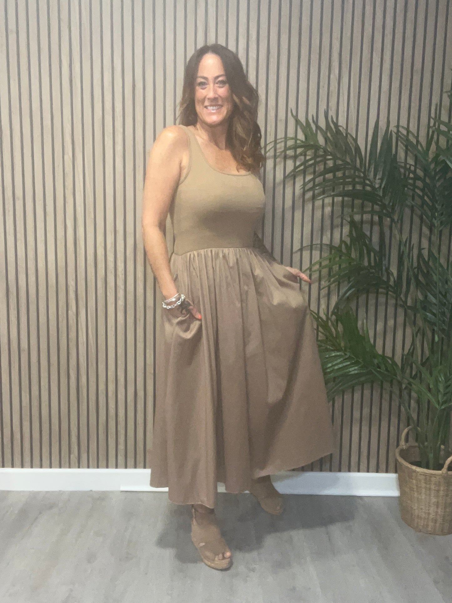 Plain Half Dress