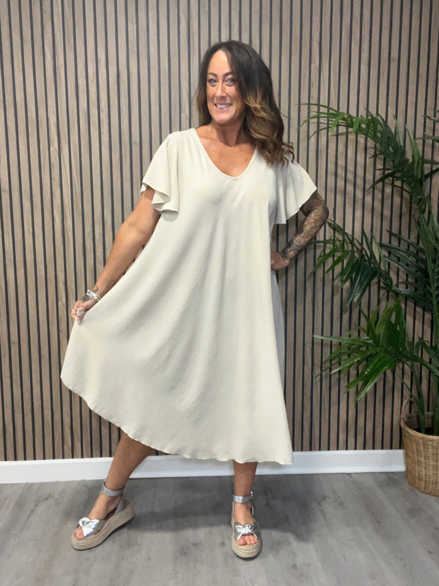 Oversized Floaty Dress