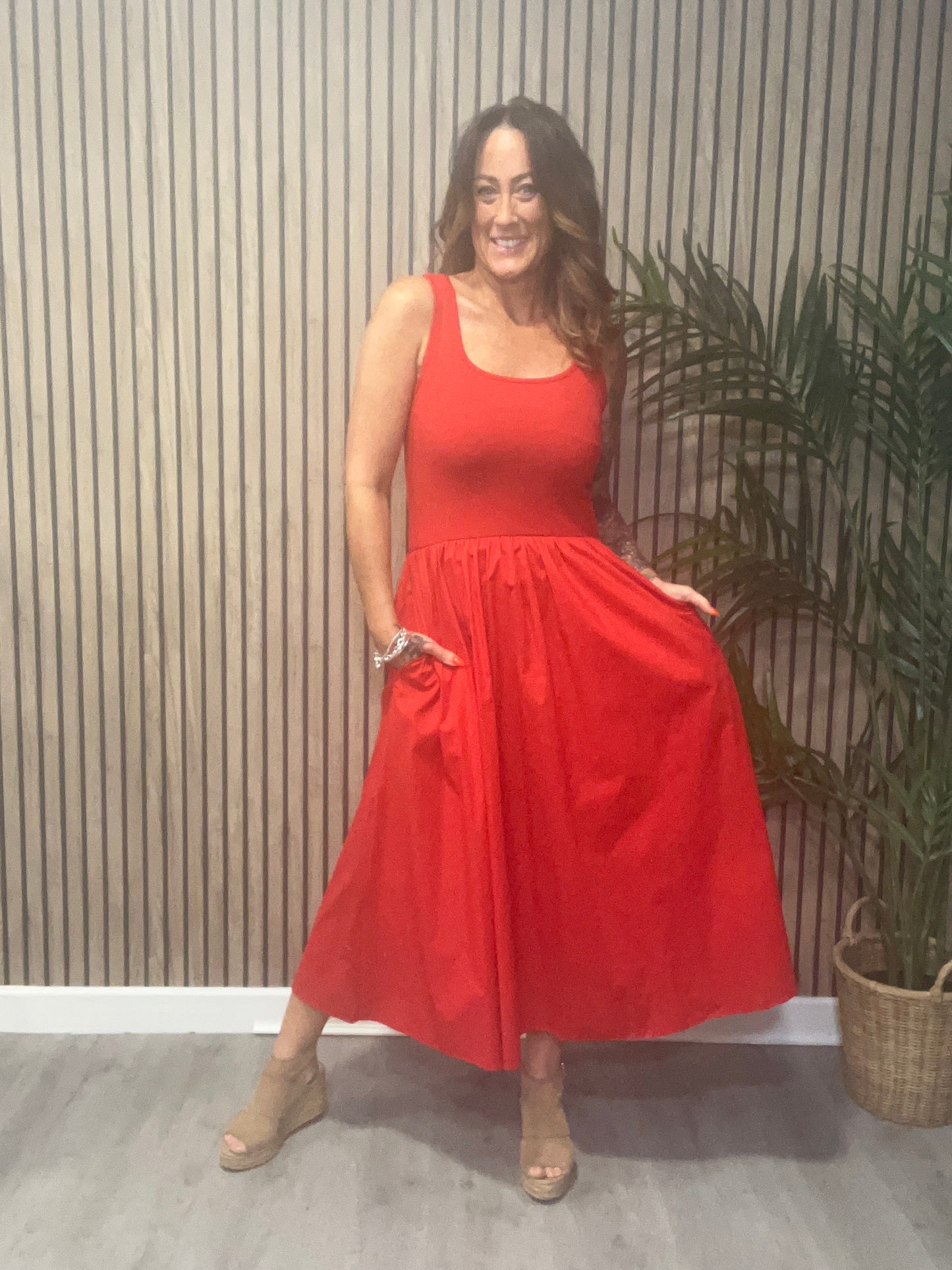 Plain Half Dress