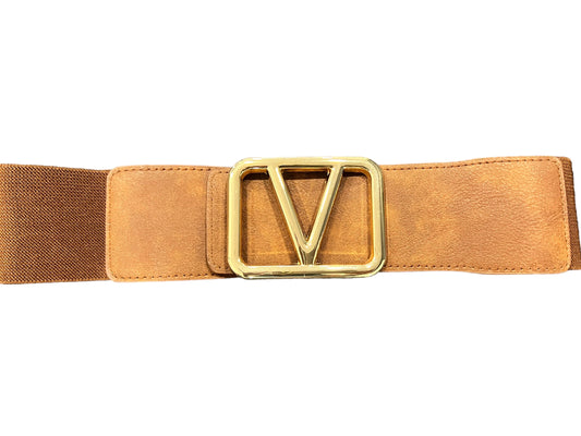 V Belt In Brown