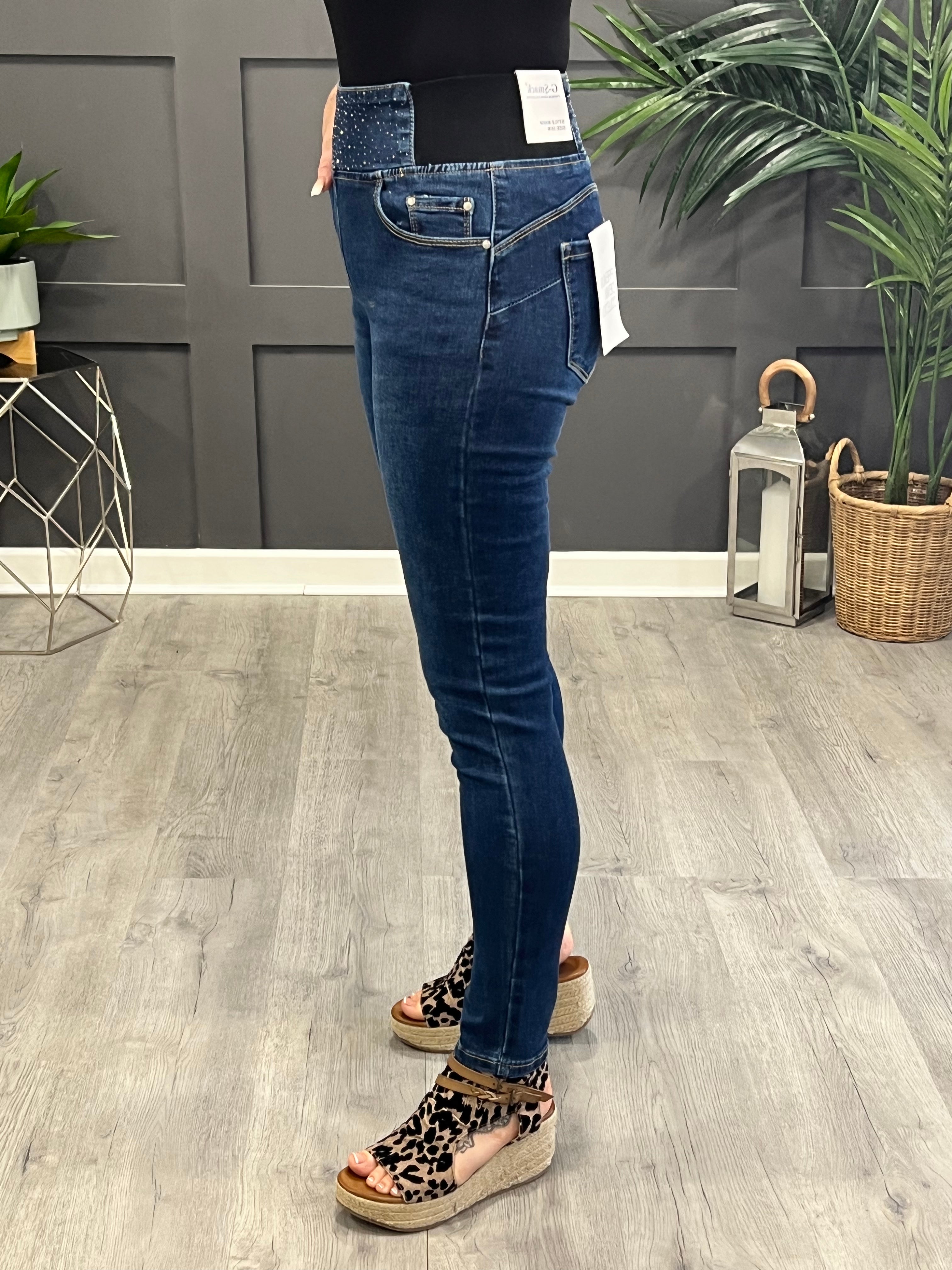 G Smack Diamante Waist Jeans La De Da Boutique