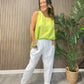 Drawstring Linen Trousers