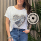 Leopard Heart T-Shirt