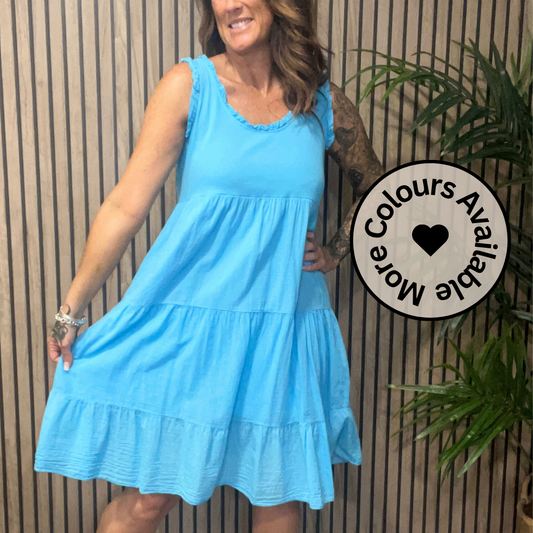 Frill Trim Dress
