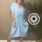 Denim Twist Dress