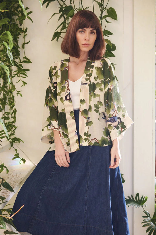 OHS Acer Green Kimono
