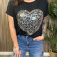 Leopard Heart T-Shirt