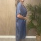 Denim Twist Dress