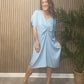 Denim Twist Dress