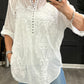 Sally Sequin Top With Vest In White