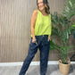 Drawstring Linen Trousers