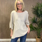 Cheesecloth Oversized Star Top