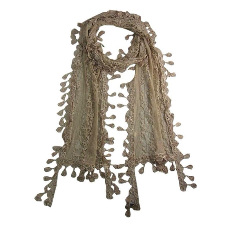 Lace Print Summer Scarves