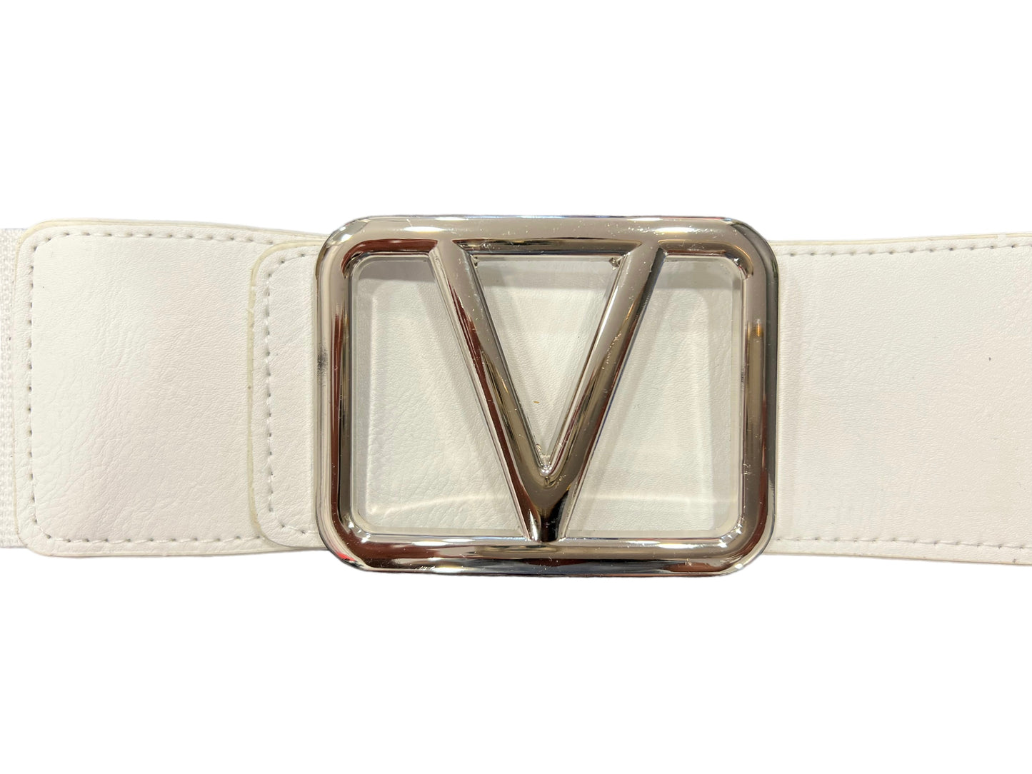 V Belt In White