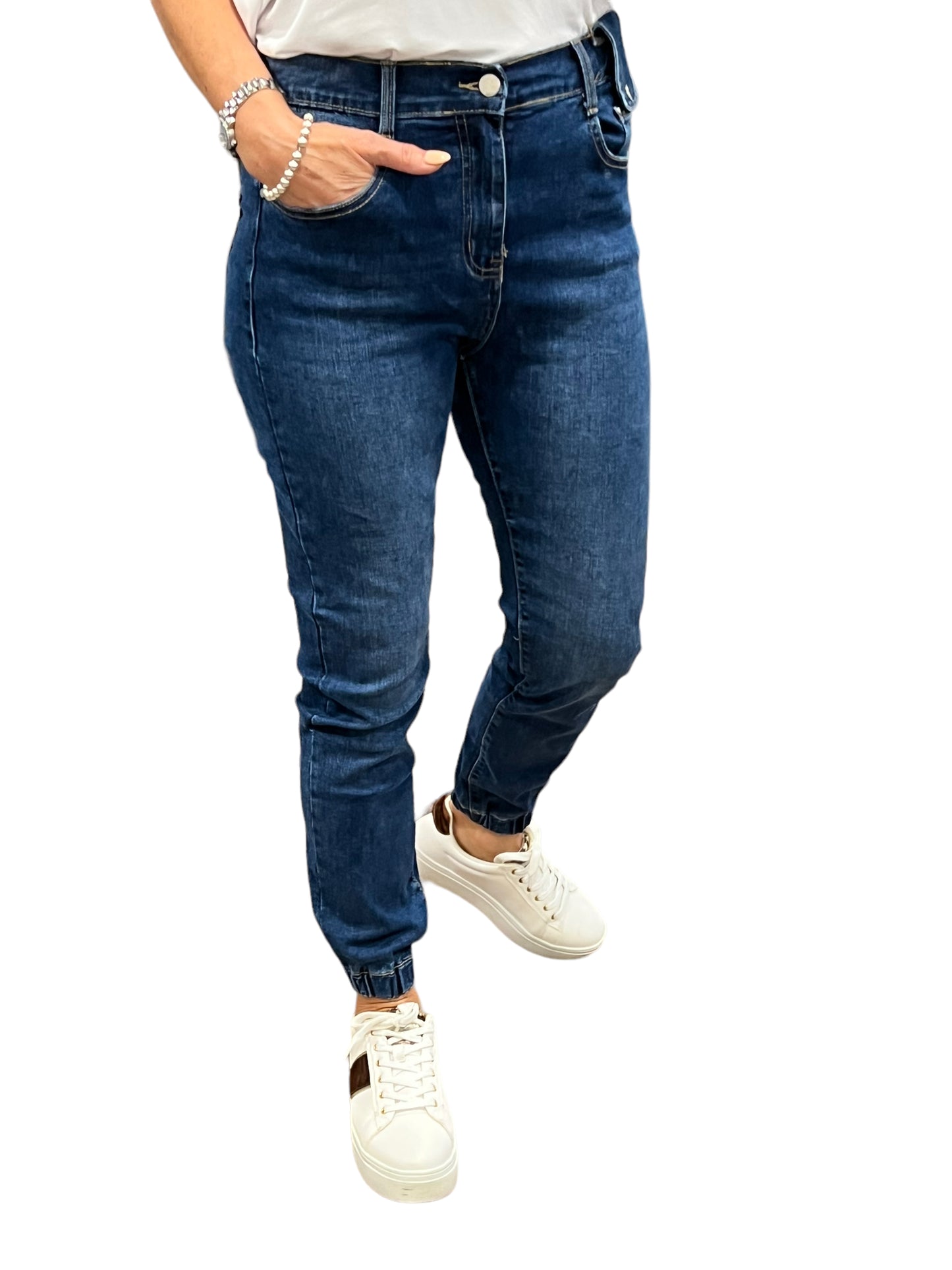 G-Smack Cuffed Ankle Jeans